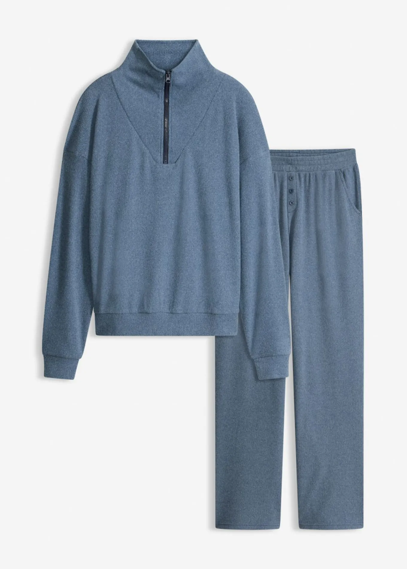Pijama de suave punto gofrado