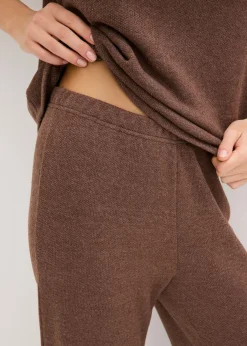 Pijama de tejido estructurado suave