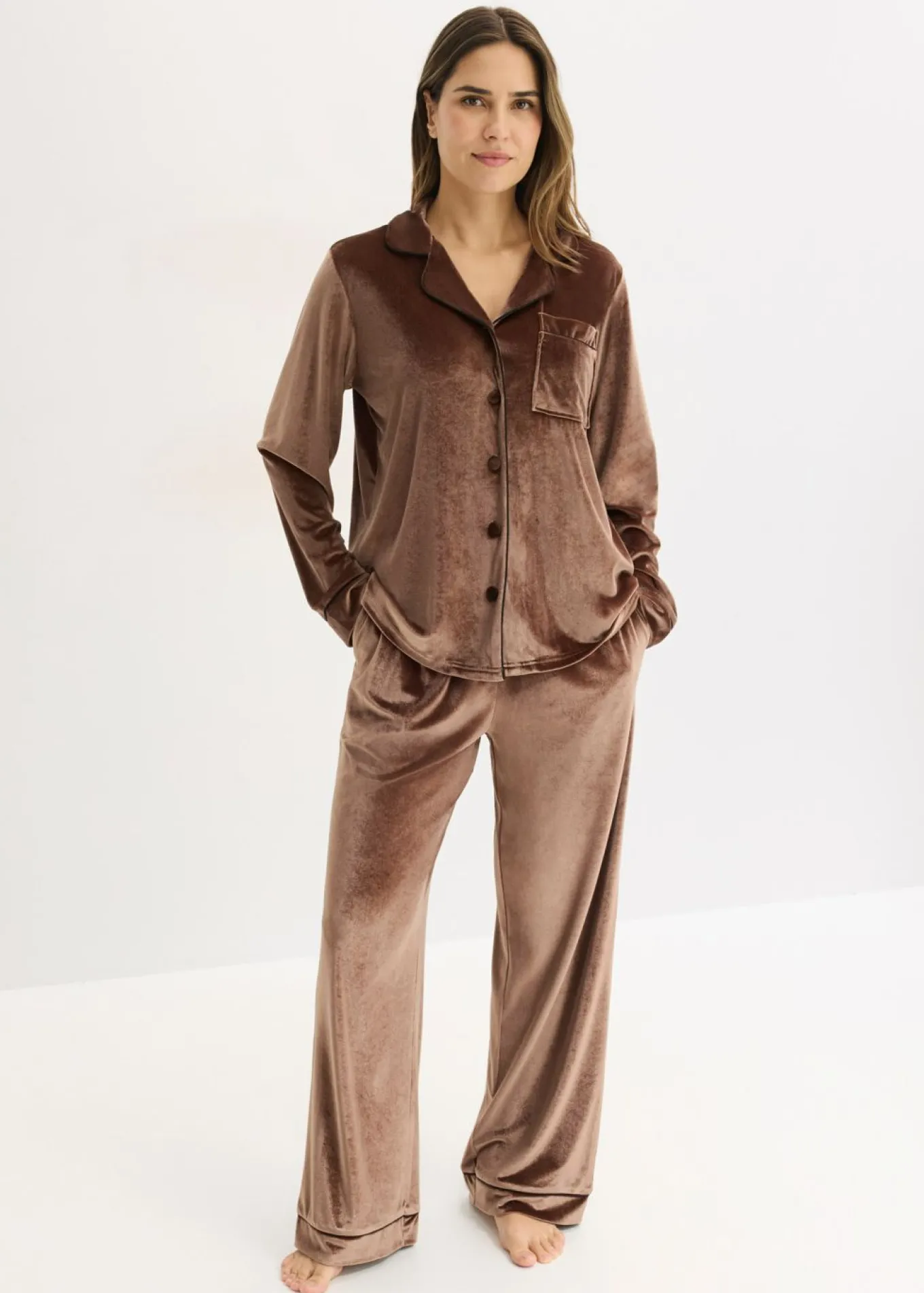 Pijama de terciopelo