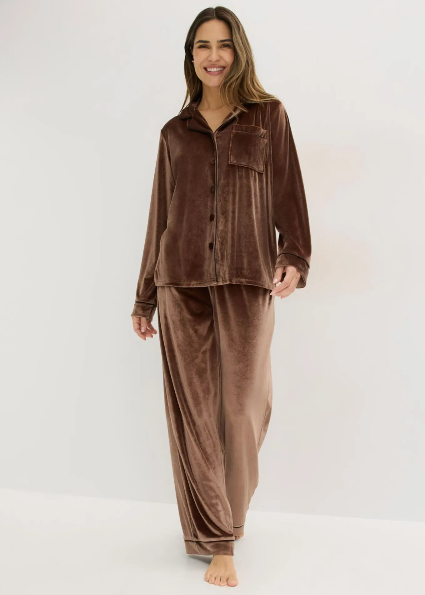 Pijama de terciopelo