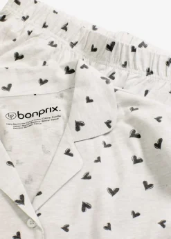 Pijama holgado con botones
