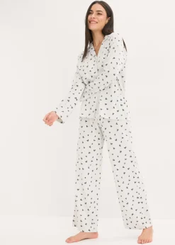 Pijama holgado con botones