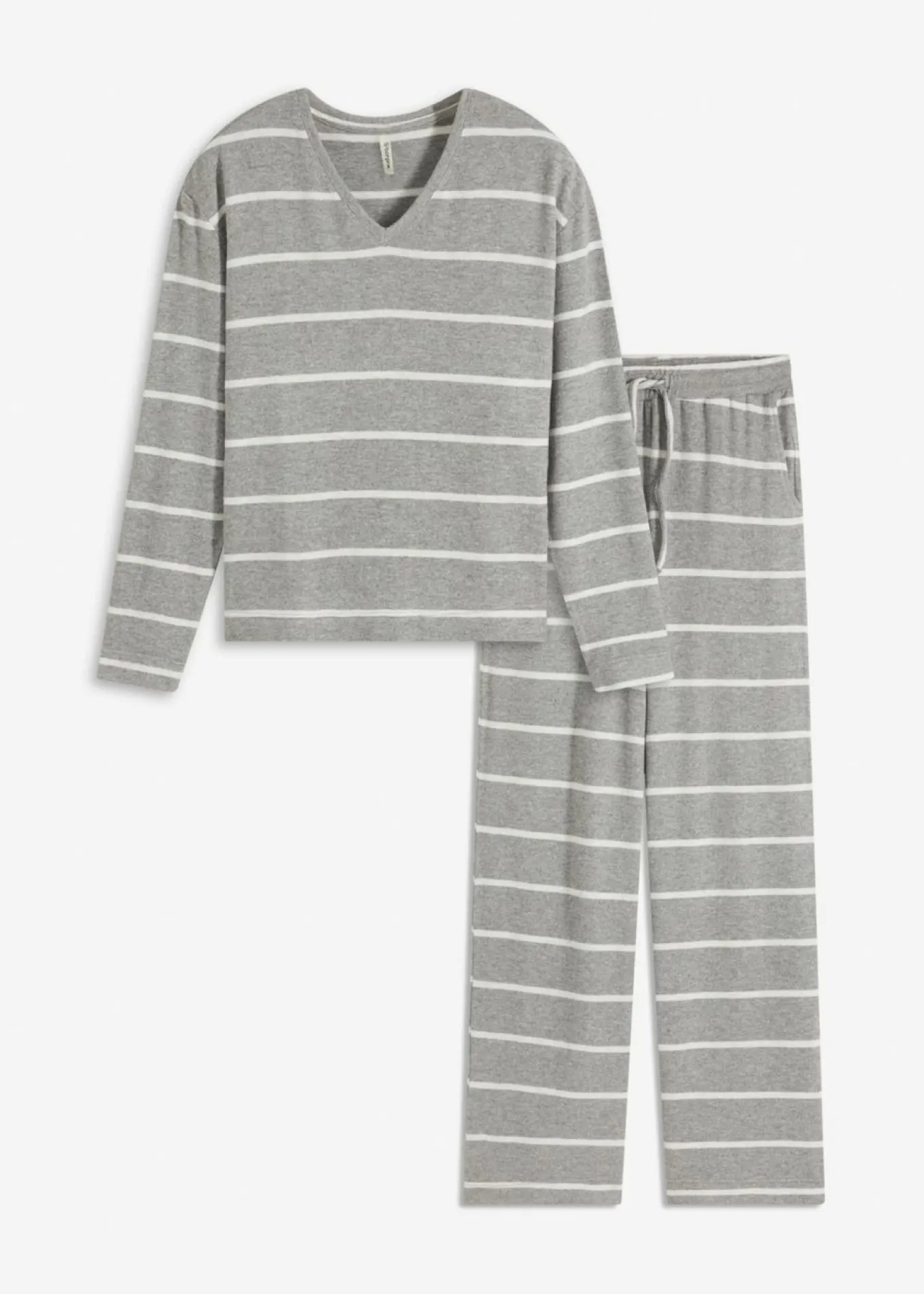 Pijama holgado de tejido suave