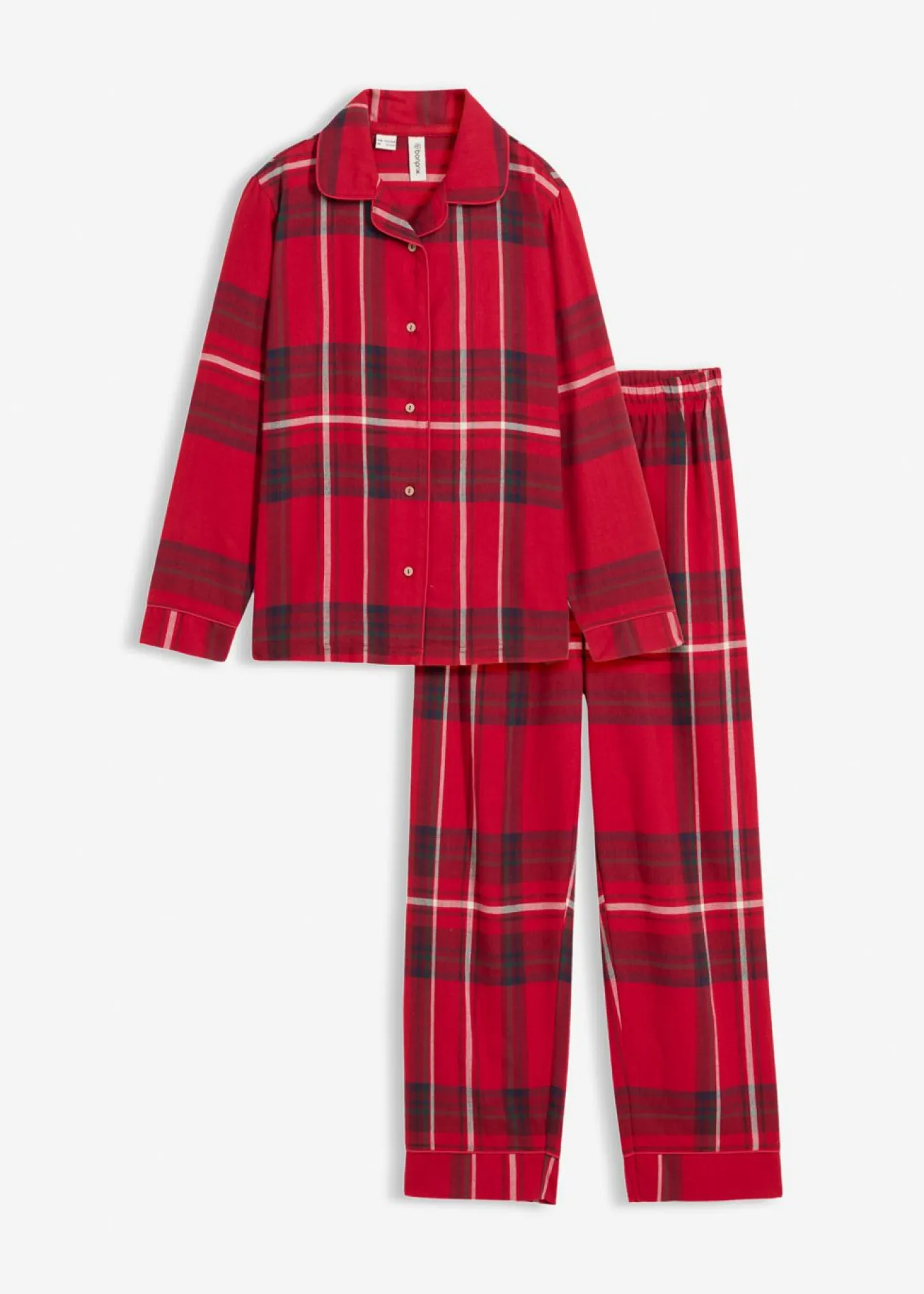 Pijama infantil de franela de algodón suave