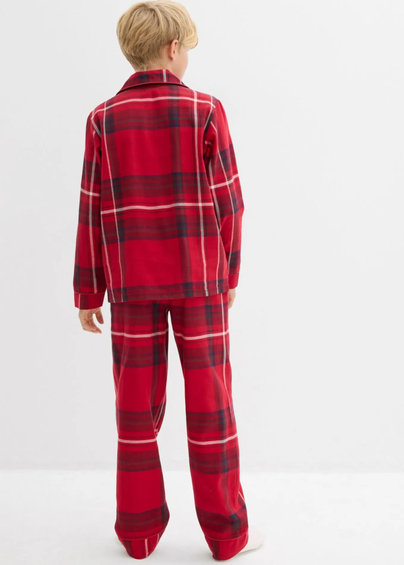 Pijama infantil de franela de algodón suave