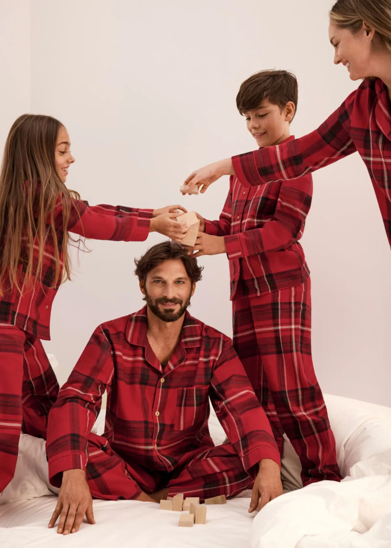 Pijama infantil de franela de algodón suave