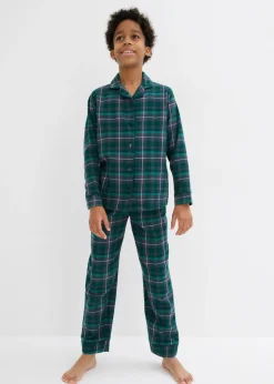 Pijama infantil de franela tejida (conjunto de 2 piezas)