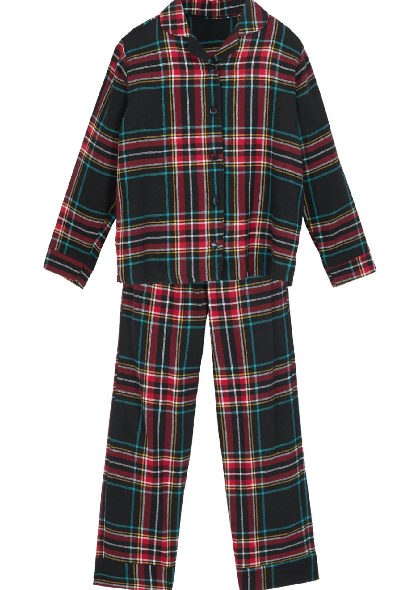 Pijama infantil de franela suave