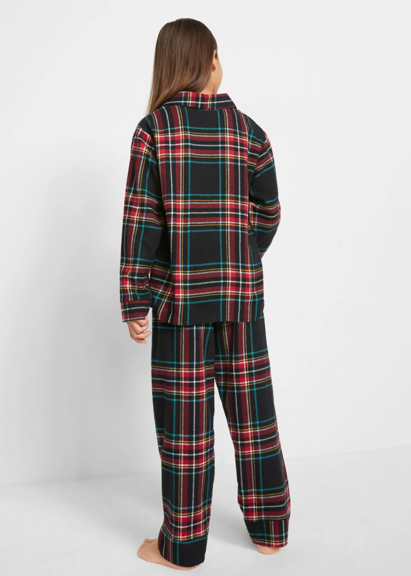 Pijama infantil de franela suave
