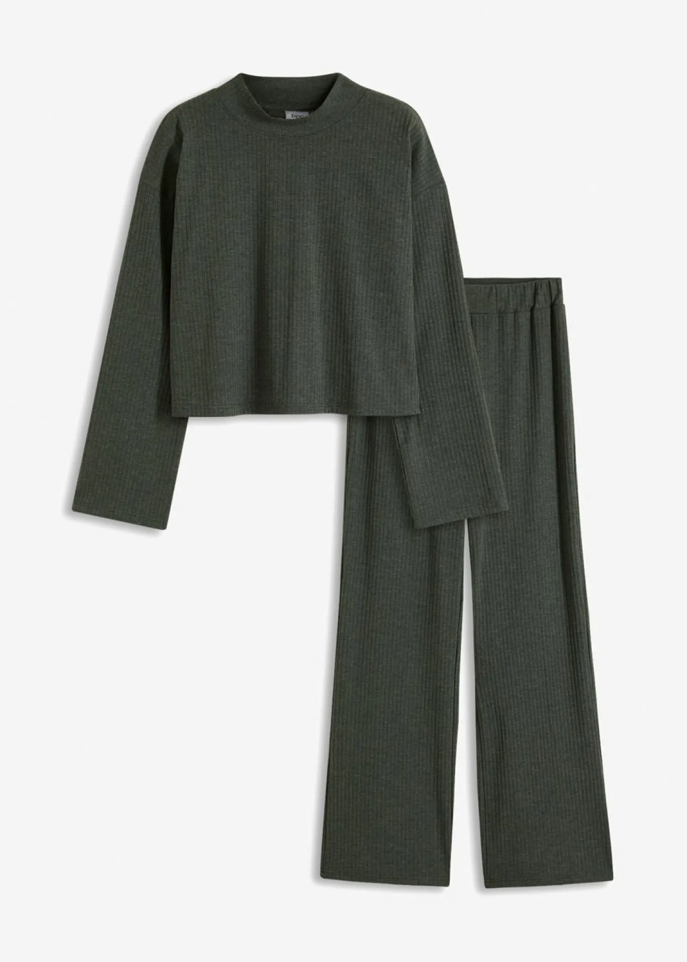 Pijama oversize de suave canalé