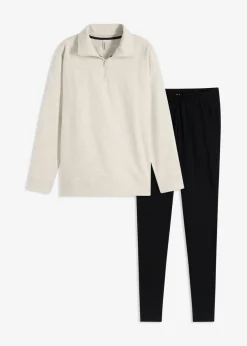 Pijama tipo sudadera con leggings