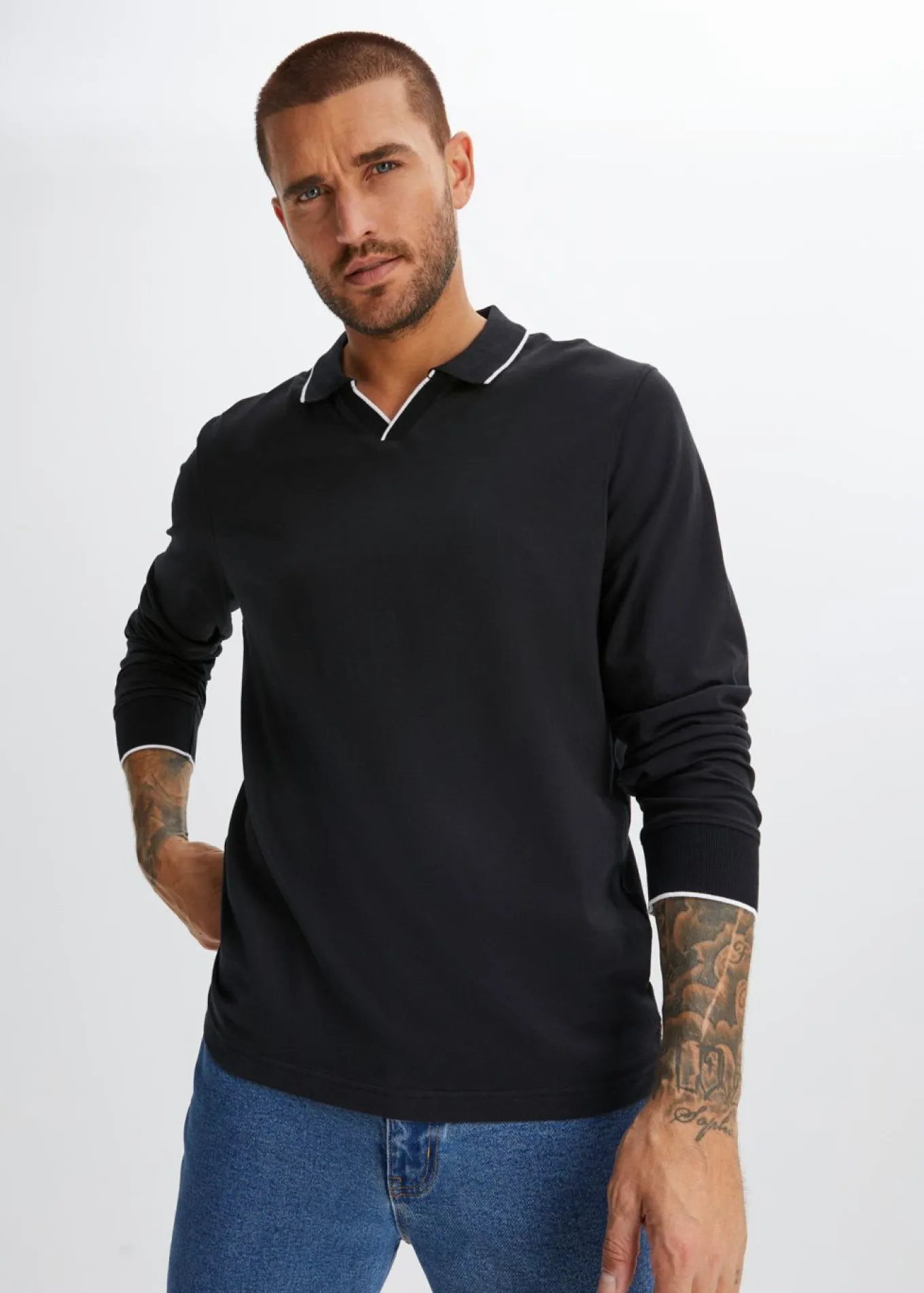 Polo de algodón orgánico puro, reciclable