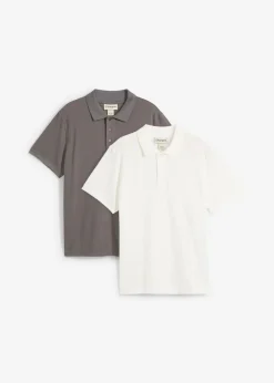 Polo de algodón orgánico puro (2 unidades)