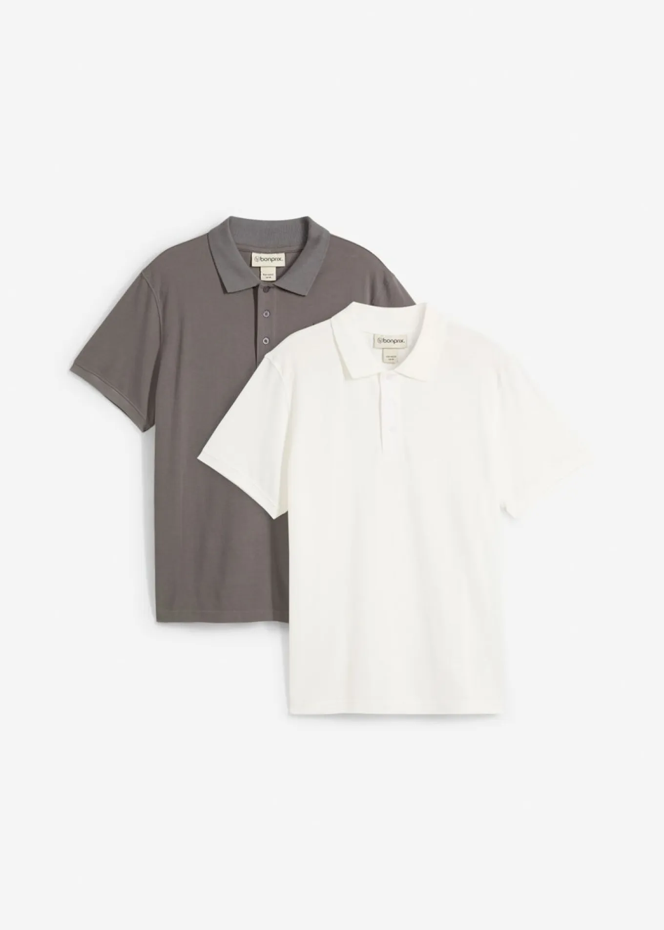 Polo de algodón orgánico puro (2 unidades)