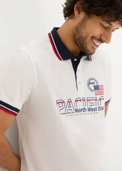 Polo de manga corta de algodón orgánico puro (2 unidades)