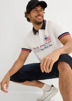 Polo de manga corta de algodón orgánico puro (2 unidades)