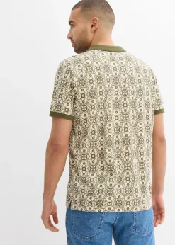 Polo de manga corta de algodón orgánico