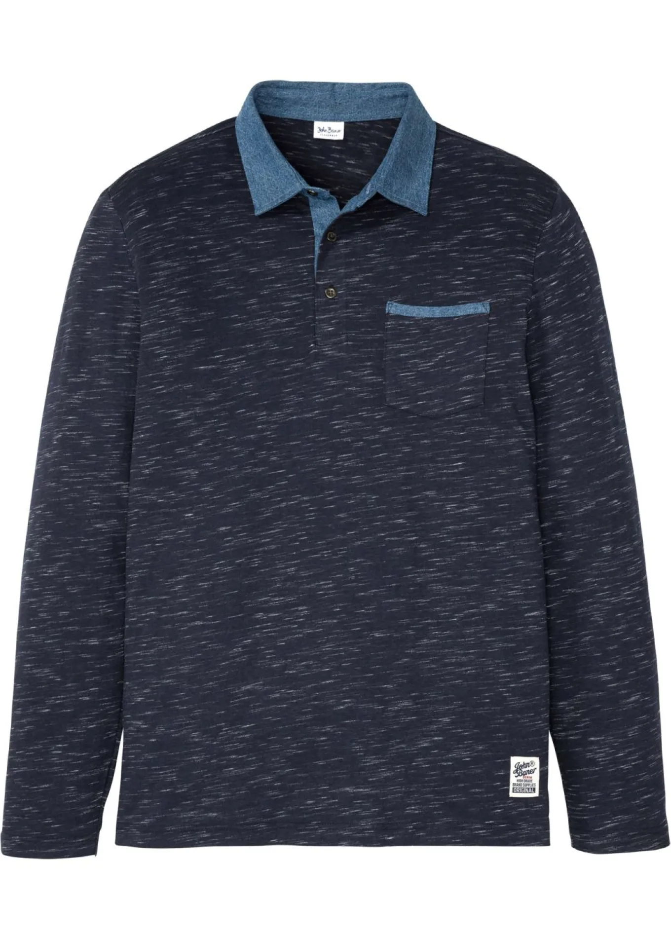 Polo de manga larga