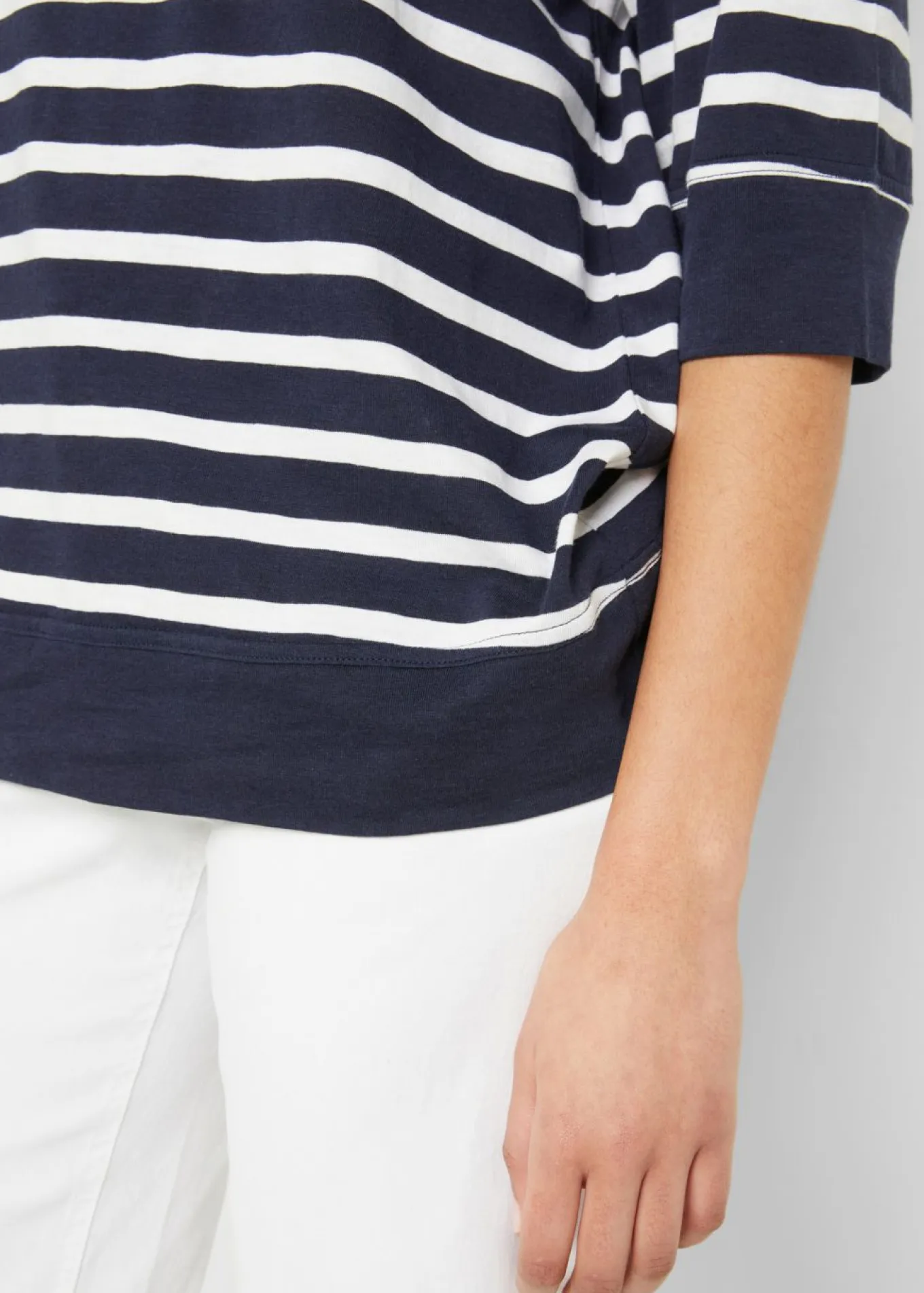 Polo de mezcla de algodón y viscosa