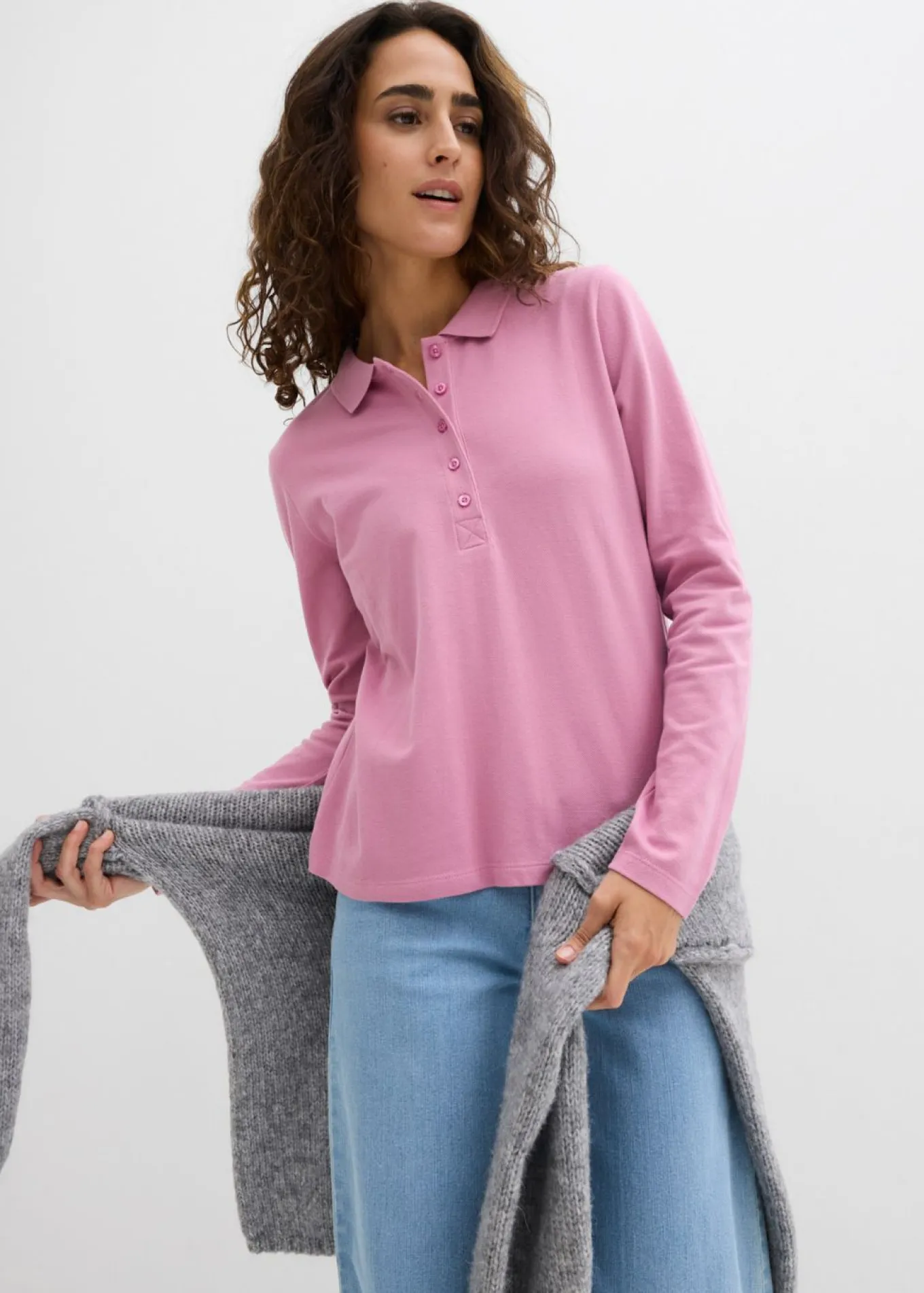 Polo de piqué de algodón ecológico puro