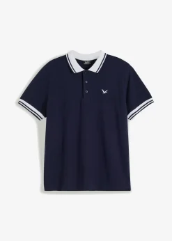 Polo de piqué de algodón ecológico puro