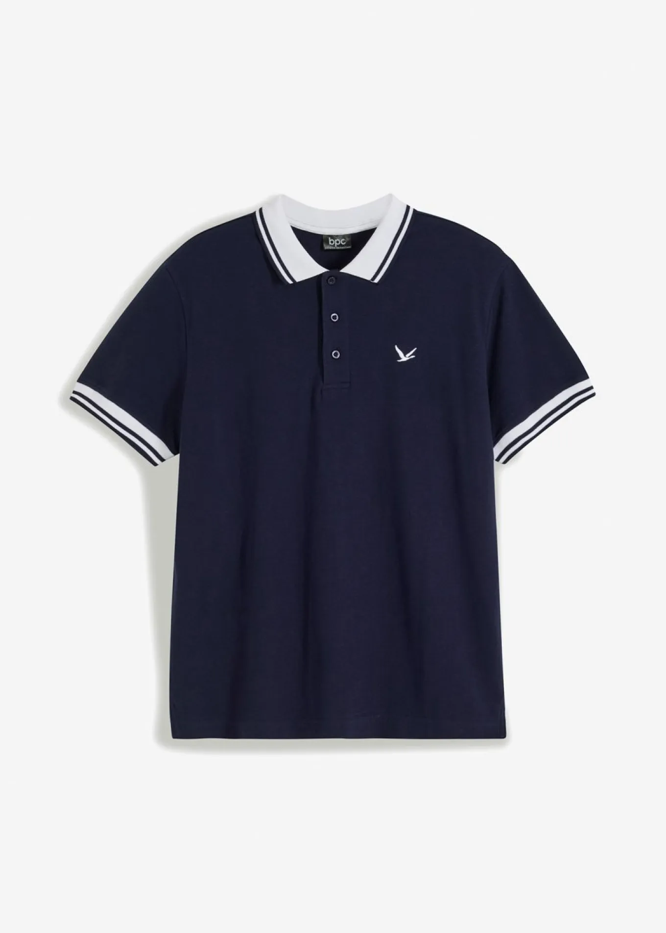 Polo de piqué de algodón ecológico puro