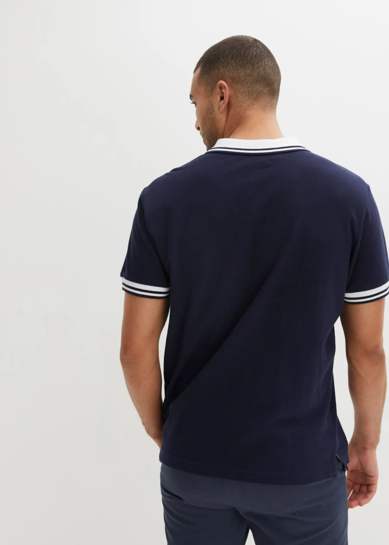 Polo de piqué de algodón ecológico puro