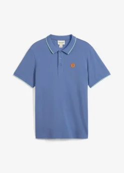 Polo de piqué de algodón ecológico puro