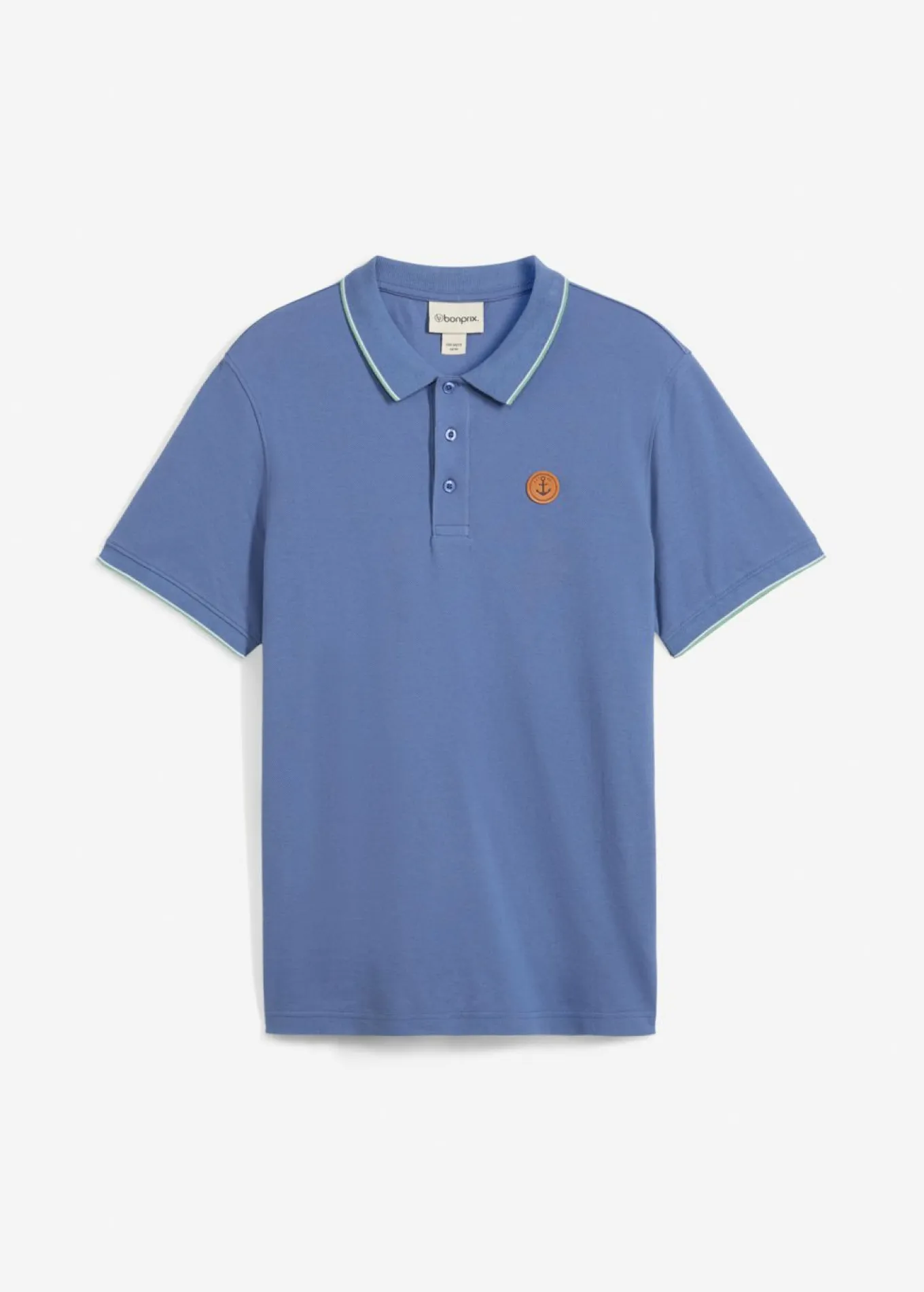 Polo de piqué de algodón ecológico puro