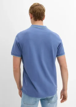 Polo de piqué de algodón ecológico puro