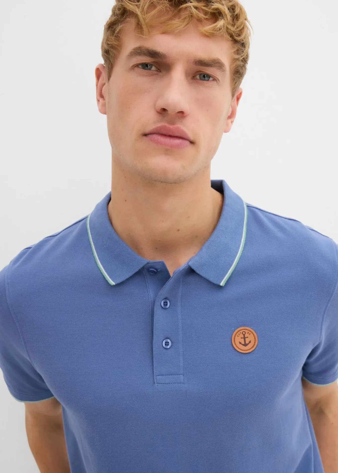 Polo de piqué de algodón ecológico puro