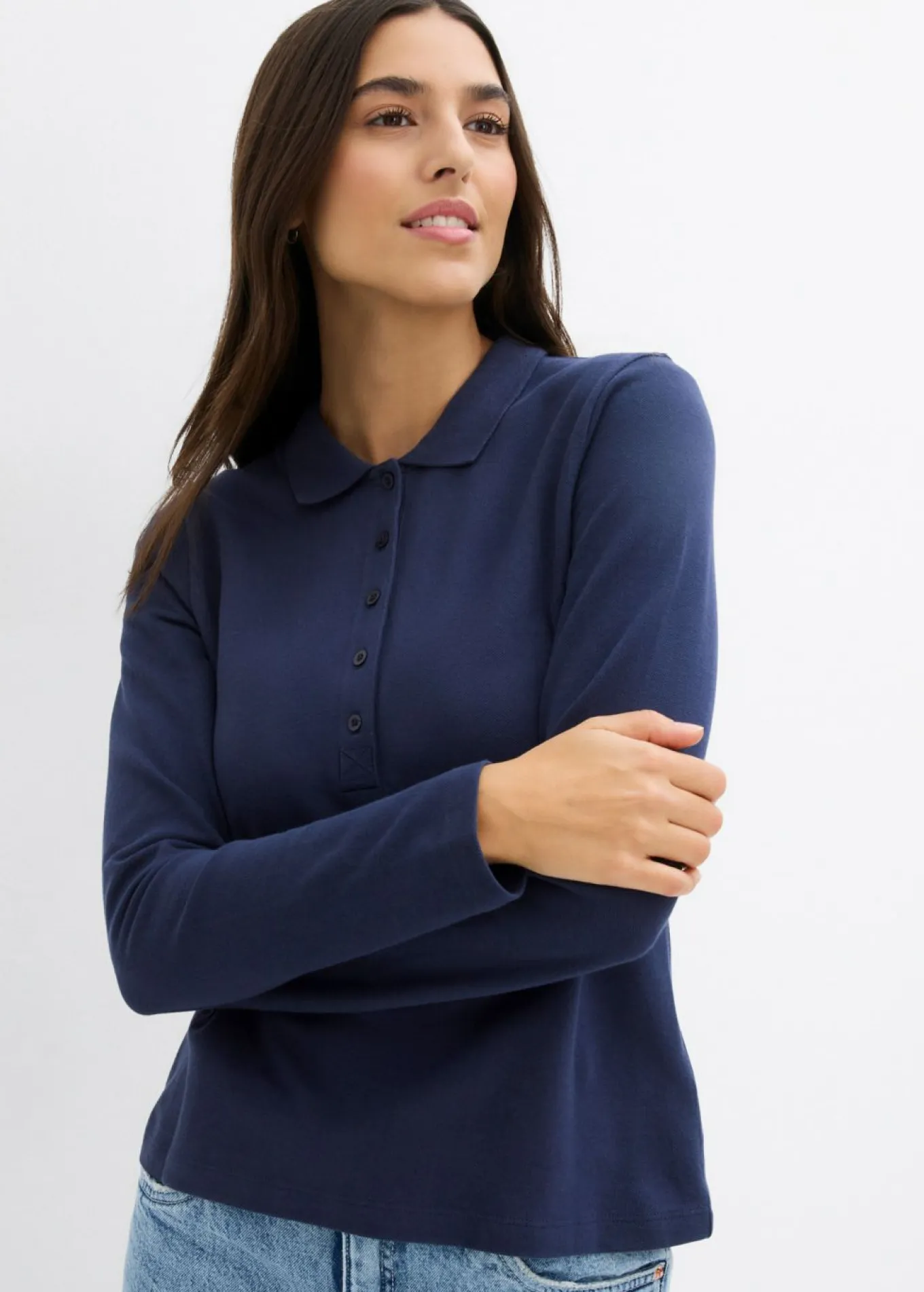 Polo de piqué de algodón ecológico puro