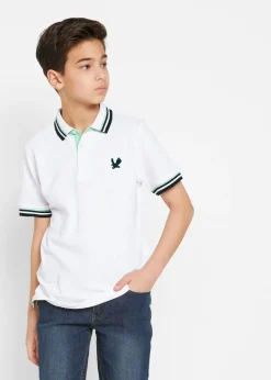 Polo de piqué de algodón ecológico puro