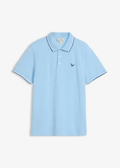 Polo de piqué de algodón orgánico puro