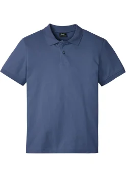 Polo de piqué de algodón orgánico puro