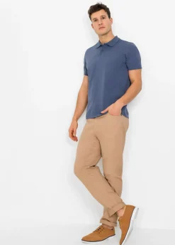Polo de piqué de algodón orgánico puro