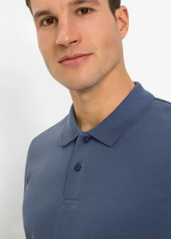 Polo de piqué de algodón orgánico puro
