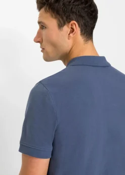 Polo de piqué de algodón orgánico puro