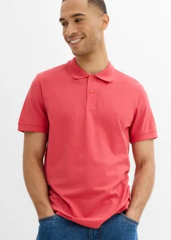 Polo de piqué de algodón orgánico puro