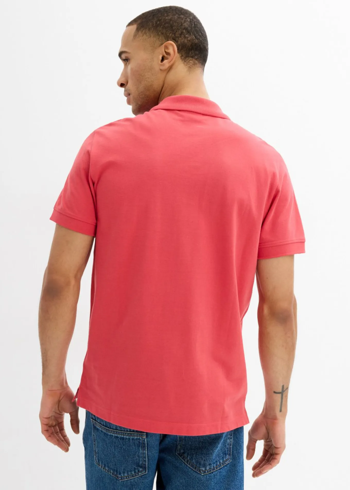 Polo de piqué de algodón orgánico puro