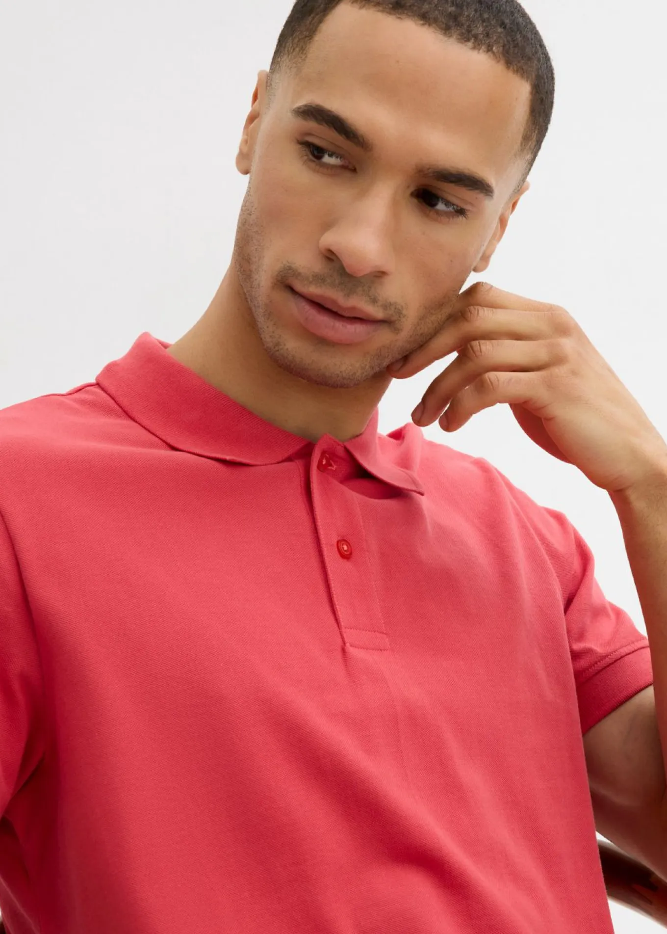 Polo de piqué de algodón orgánico puro