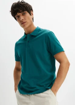 Polo de piqué de algodón orgánico puro