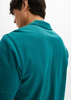 Polo de piqué de algodón orgánico puro
