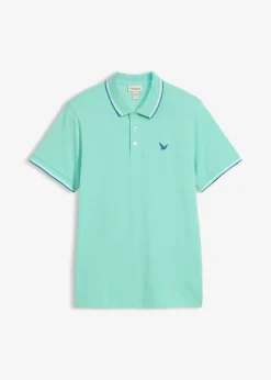 Polo de piqué de algodón orgánico puro