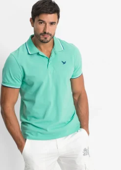 Polo de piqué de algodón orgánico puro