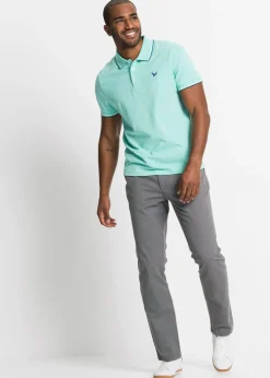 Polo de piqué de algodón orgánico puro
