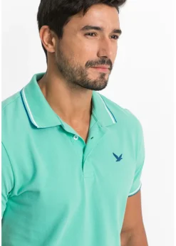 Polo de piqué de algodón orgánico puro