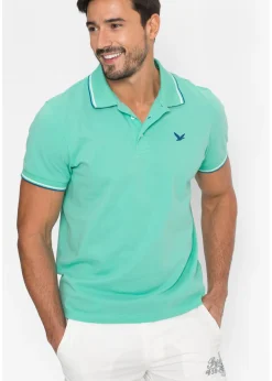 Polo de piqué de algodón orgánico puro