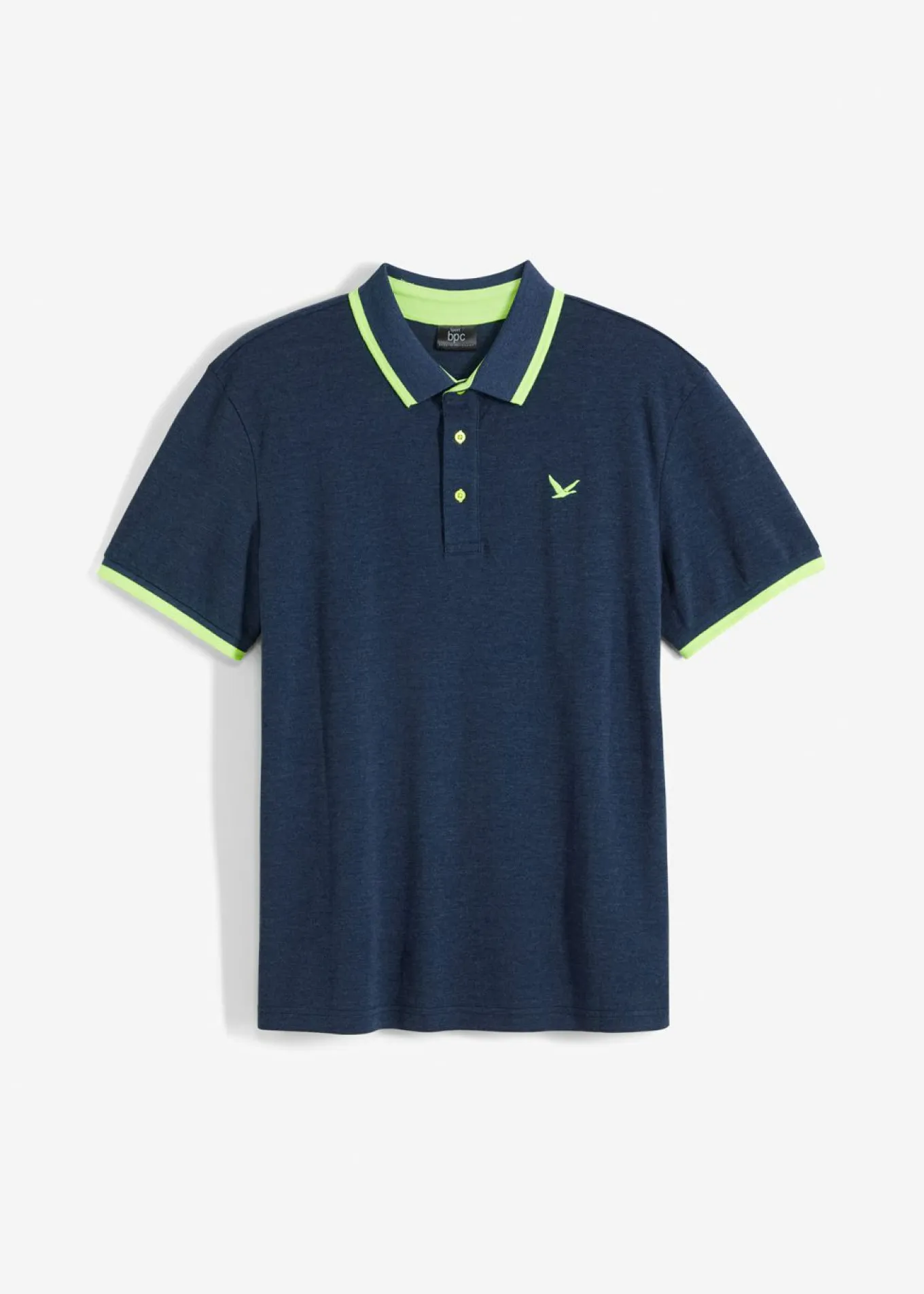 Polo de piqué de algodón orgánico puro