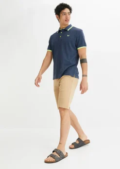 Polo de piqué de algodón orgánico puro